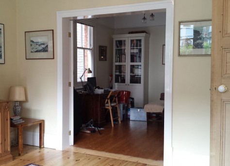 Bi-fold doors photo - bespoke Edwardian style folding doors, in Reading, Berkshire, UK